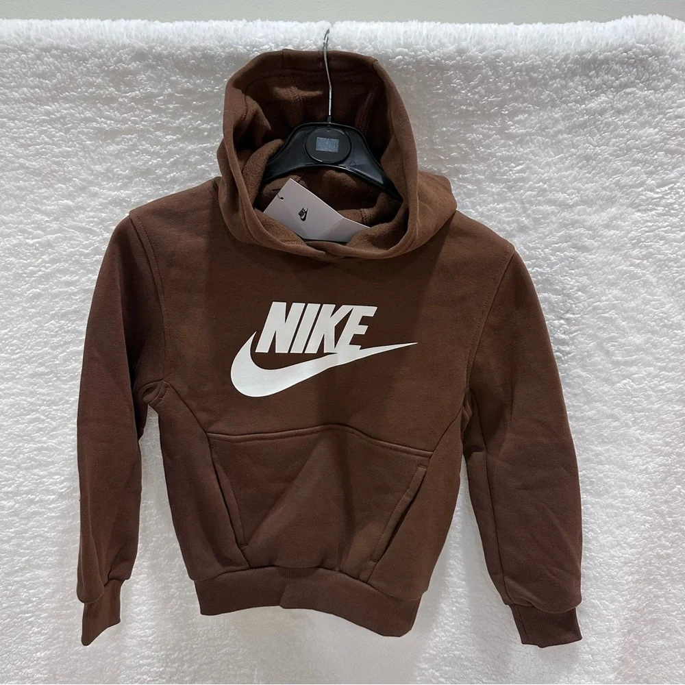 Boy’s Nike Chocolate Brown Hoodie Sweatshirt